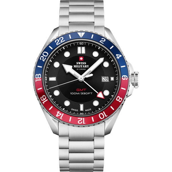 Часы Swiss Military Quartz GMT SM34095.01